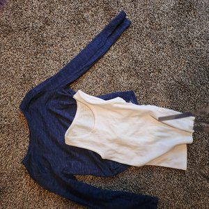 Pj's shirt and tank top